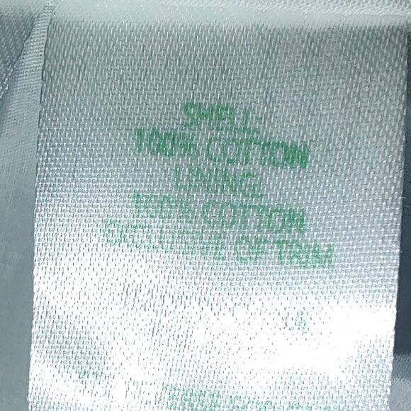 LILLY PULITZER TESSA DRESS SEERSUCKER STRIPE BLUE-WHT-LACE TRIM-TIE STRAPS SZ 6 - Picture 8 of 11